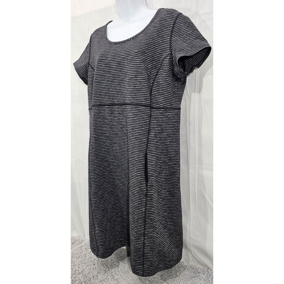 Duluth Womens NoGA Shift Dress UPF Knit Activewear Casual Vacation Black Large - Picture 5 of 13